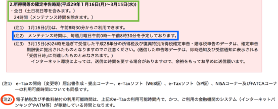 確定申告時期はe Taxを原則24時間 利用できる 税理士かわべのblog