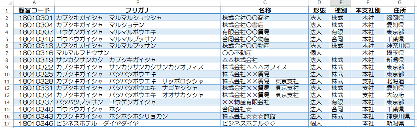 Excelのデータリストから特定の文字を含むデータを検索する方法 税理士かわべのblog