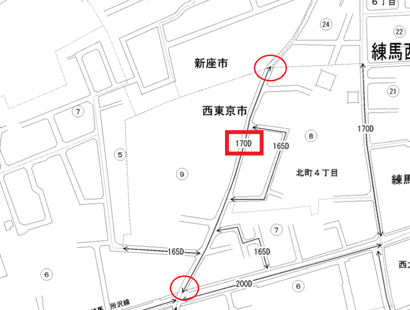 令和元年-路線価図・評価倍率表-西東京市-路線価図62081の一部