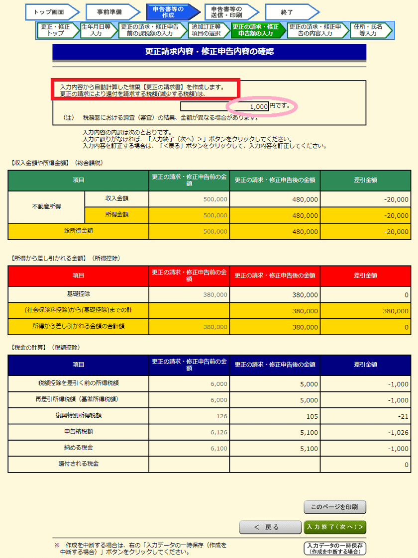 R01 所得税 更正の請求書 修正申告書 25 J Musu No Blog